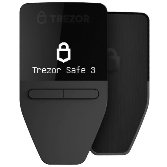 Trezor Safe 3 - Cosmic Black